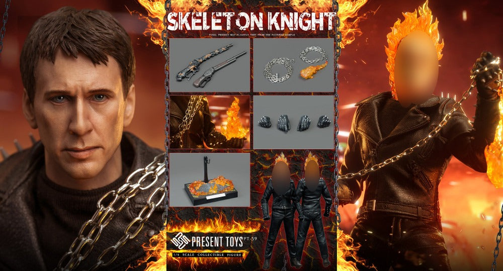 Pedido Figura Skeleton Knight marca Present Toys SP59 escala 1/6