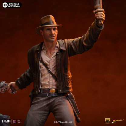 Preventa Estatua Indiana Jones (Deluxe) (Limited Edition) marca Iron Studios escala de arte 1/10