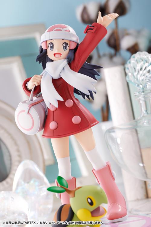 Pedido Estatua Dawn with Turtwig - Pokemon - ArtFX J marca Kotobukiya escala 1/8