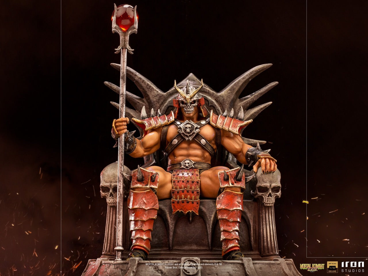 Pedido Estatua Shao Kahn (Deluxe) - Mortal Kombat marca Iron Studios escala de arte 1/10