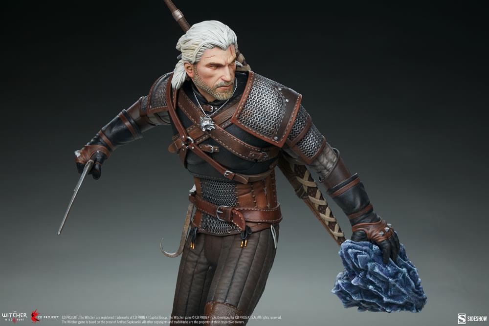 Pedido Estatua Geralt - The Witcher 3: Wild Hunt marca Sideshow Collectibles (42.55 cm)