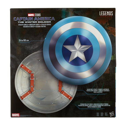 Pedido Prop Replica Captain America's Shield (Stealth version) - Captain America: The Winter Soldier - The Infinity Saga - Marvel Legends marca Hasbro escala real 1/1