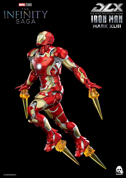 Pedido Figura DLX Iron Man Mark 43 - Avengers Infinity Saga marca Threezero 3Z0247 escala pequeña 1/12