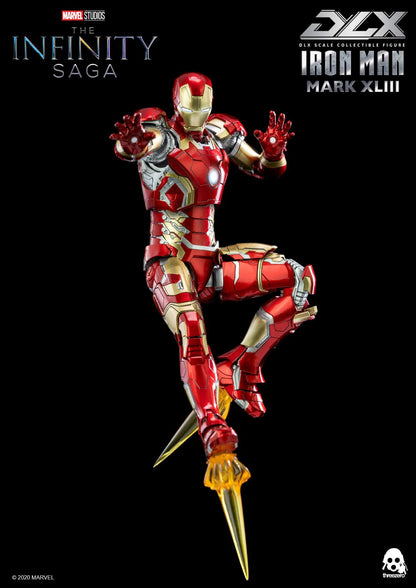 Pedido Figura DLX Iron Man Mark 43 - Avengers Infinity Saga marca Threezero 3Z0247 escala pequeña 1/12