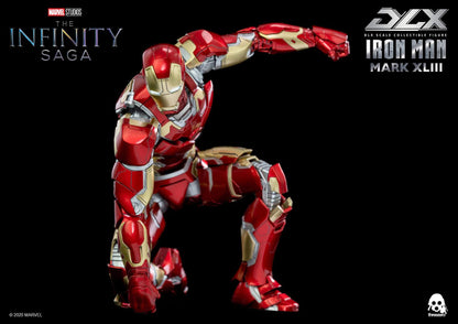 Pedido Figura DLX Iron Man Mark 43 - Avengers Infinity Saga marca Threezero 3Z0247 escala pequeña 1/12