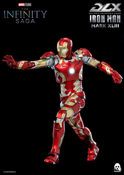 Pedido Figura DLX Iron Man Mark 43 - Avengers Infinity Saga marca Threezero 3Z0247 escala pequeña 1/12