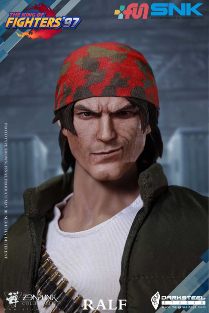 Pedido Figura Ralf Jones - SNK The King of Fighters 97 marca Darksteel Toys x ZenPunk DSA-002 escala 1/6 (BACK ORDER)