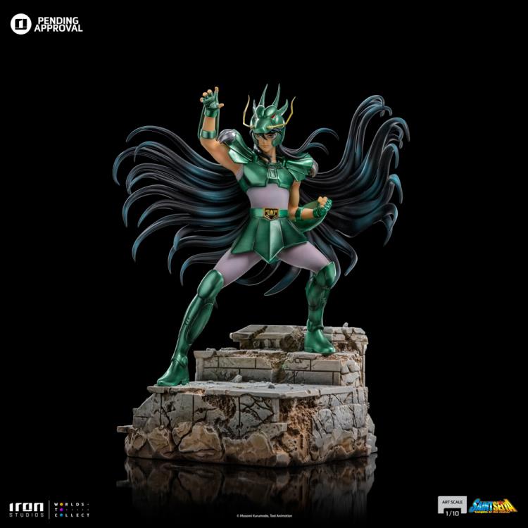 Preventa Estatua Dragon Shiryu - Saint Seiya - Limited Edition marca Iron Studios escala de arte 1/10