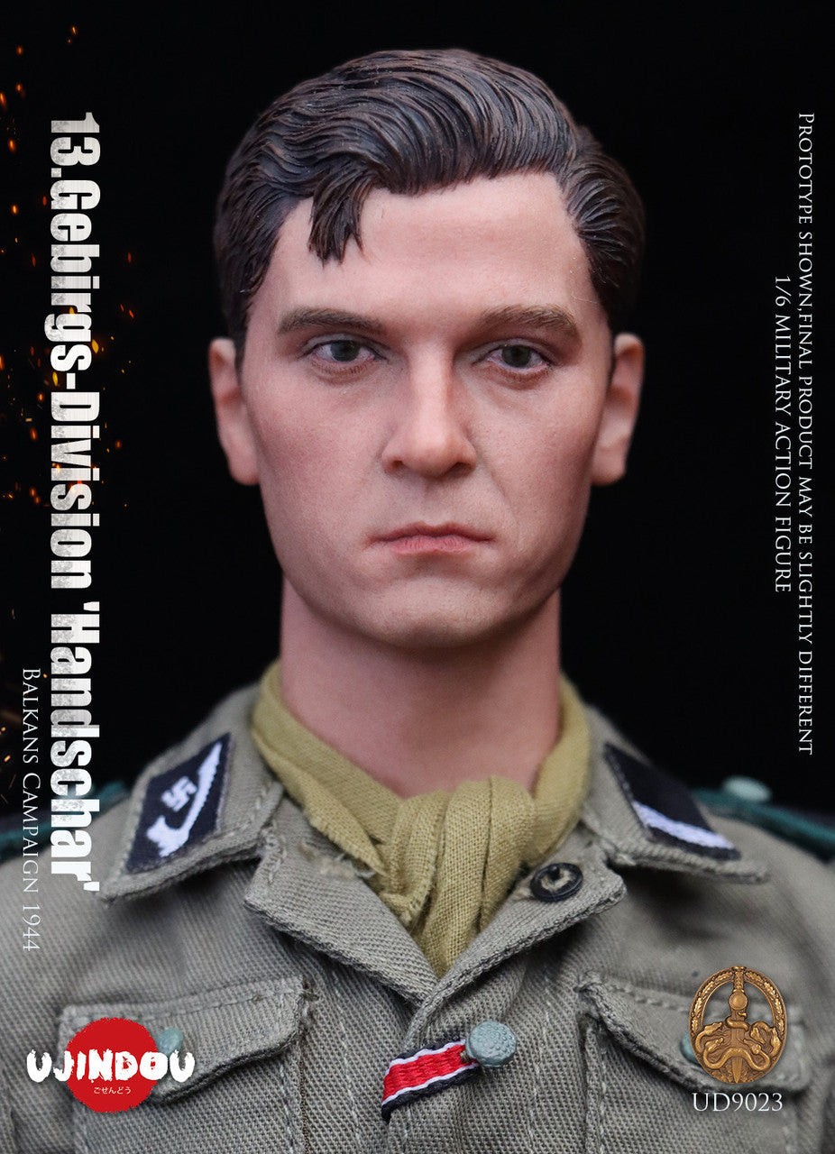 Pedido Figura 13.Gebirgs-Division "Handschar" Pionier Balkans Campaign 1944 marca Ujindou UD9023 escala 1/6