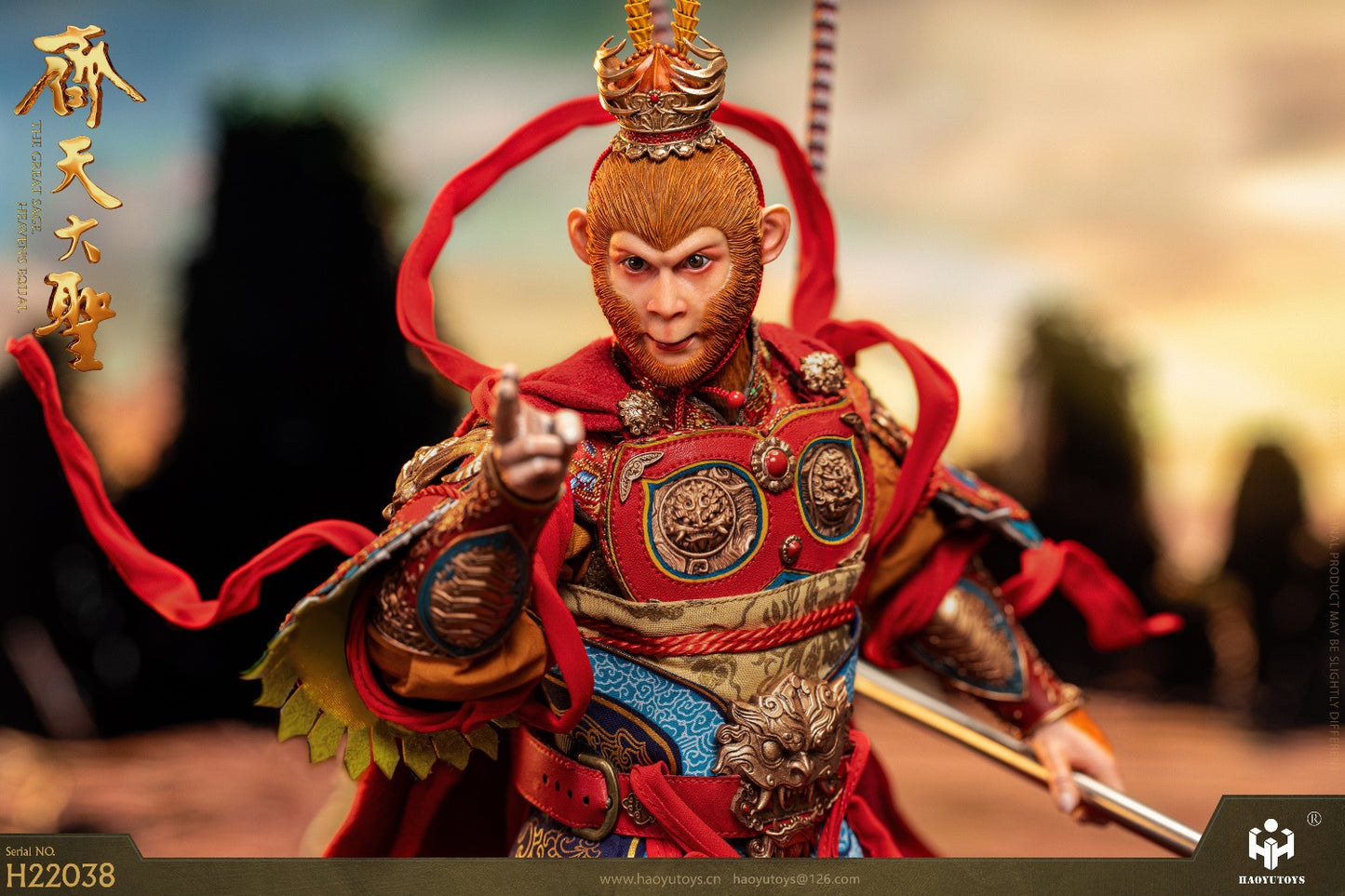 Preventa Figura Monkey King (cobre) marca Haoyutoys H22038 escala 1/6