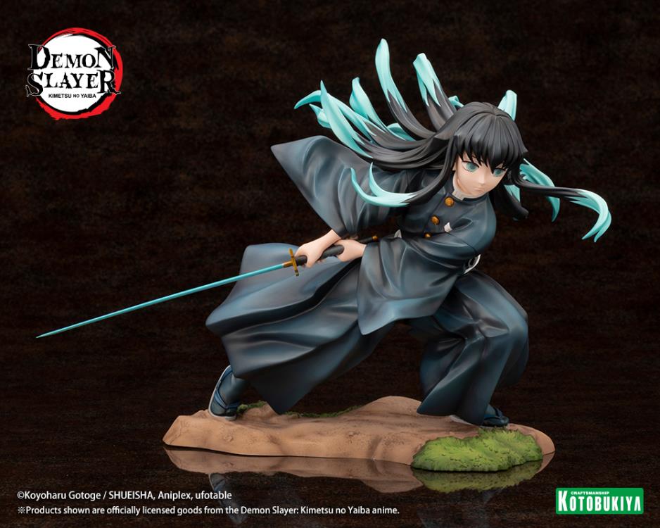 Preventa Estatua Muichiro Tokito - Demon Slayer: Kimetsu No Yaiba - ArtFX J marca Kotobukiya escala 1/8