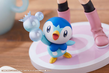 Preventa Estatua Dawn with Piplup - Pokemon - ArtFX J marca Kotobukiya escala 1/8