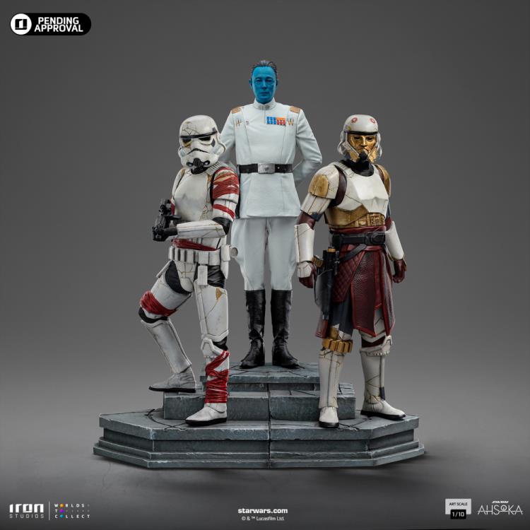 Preventa Estatua Grand Admiral Thrawn (Limited Edition) - Star Wars: Ahsoka marca Iron Studios escala de arte 1/10