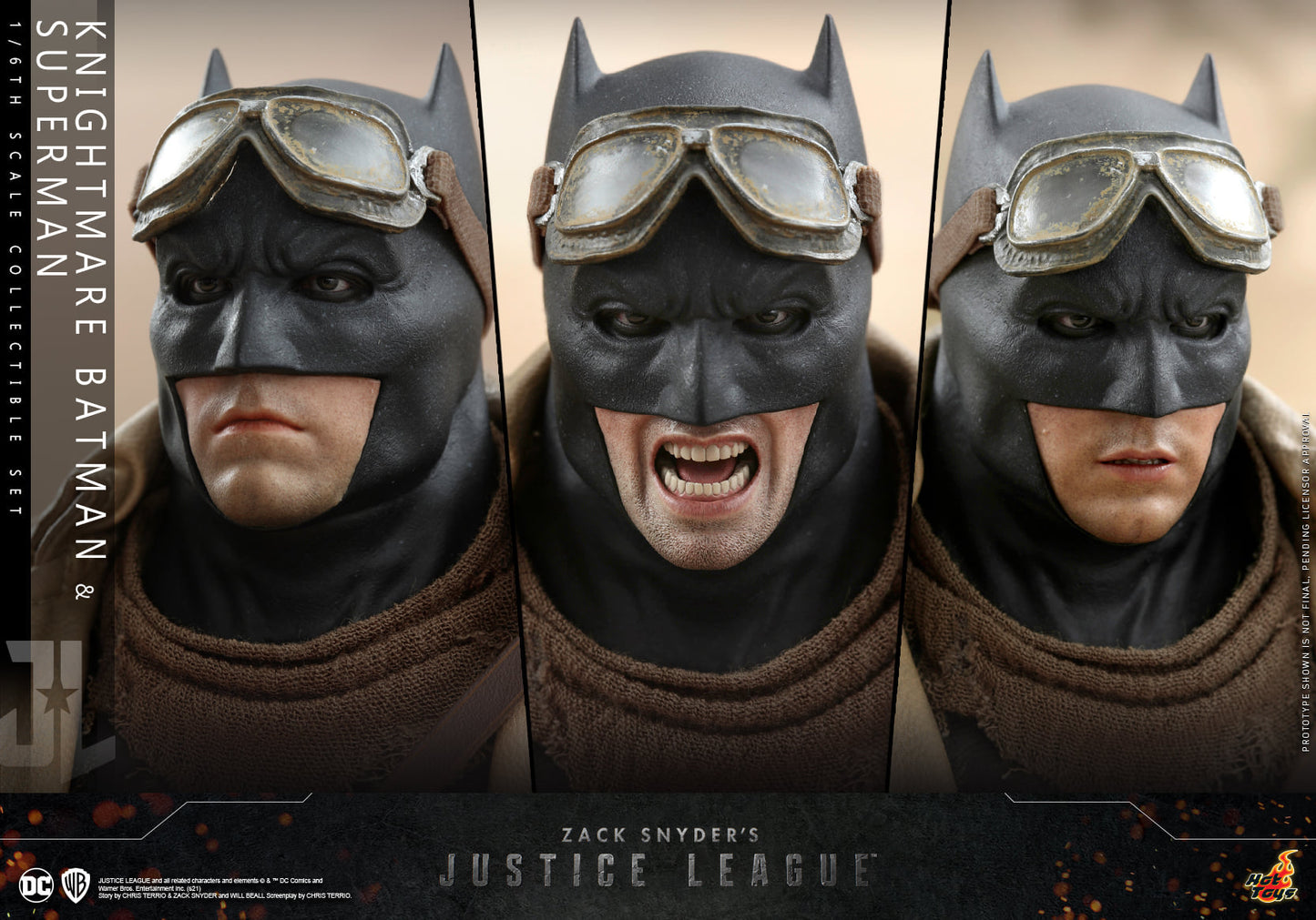 Pedido Figuras Knightmare Batman & Superman Set - Zack Snyder's Justice League marca Hot Toys TMS038 escala 1/6 (BACK ORDER)