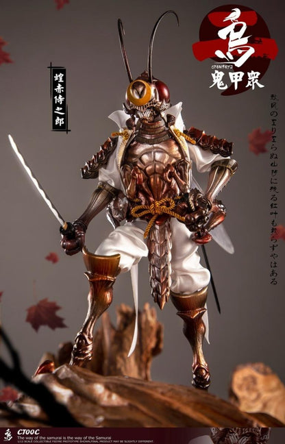 Pedido Figura "ONI KOSHU" Locust Red Samurai Noro marca Crowtoys CT00C escala pequeña 1/12