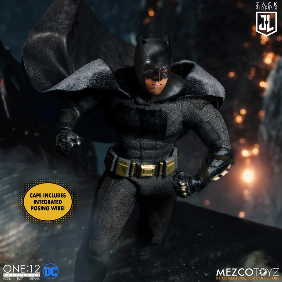 Pedido Figuras Zack Snyder's Justice League Deluxe Box Set - One:12 Collective marca Mezco Toyz 76732 escala pequeña 1/12