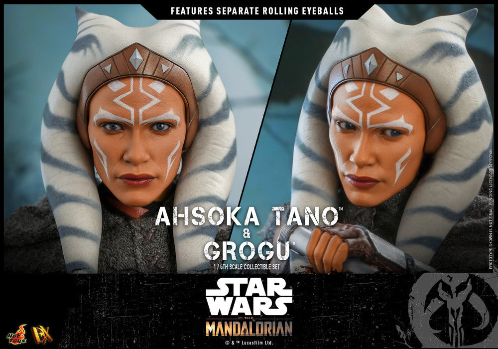 Pedido Figura Ahsoka Tano™ & Grogu™ - Star Wars™ The Mandalorian™ marca Hot Toys DX21 escala 1/6