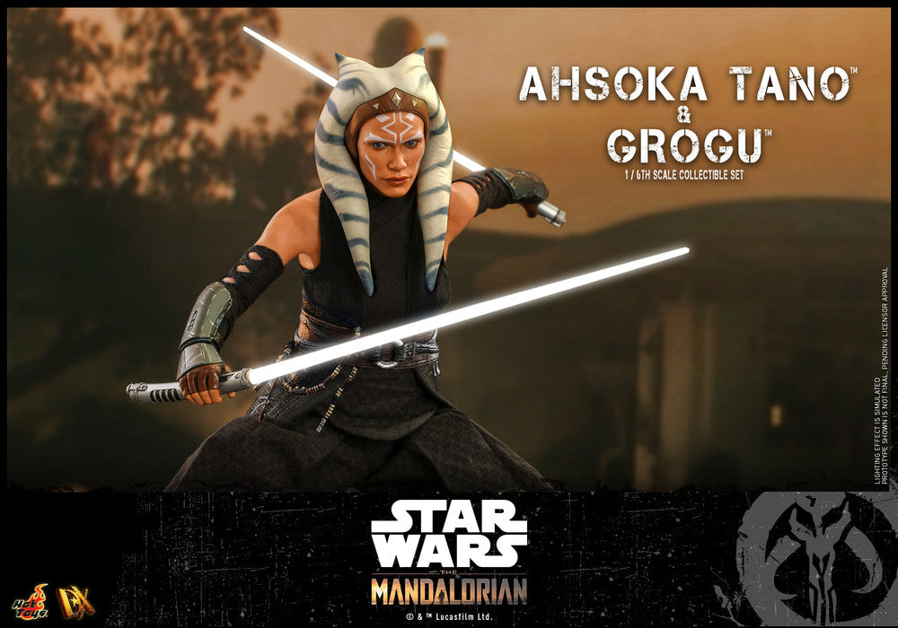 Pedido Figura Ahsoka Tano™ & Grogu™ - Star Wars™ The Mandalorian™ marca Hot Toys DX21 escala 1/6