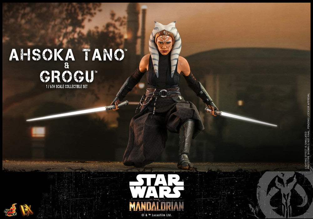 Pedido Figura Ahsoka Tano™ & Grogu™ - Star Wars™ The Mandalorian™ marca Hot Toys DX21 escala 1/6