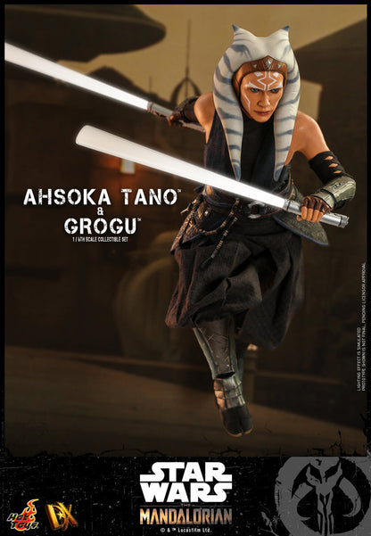 Pedido Figura Ahsoka Tano™ & Grogu™ - Star Wars™ The Mandalorian™ marca Hot Toys DX21 escala 1/6