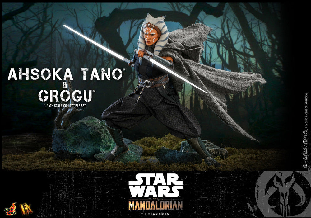 Pedido Figura Ahsoka Tano™ & Grogu™ - Star Wars™ The Mandalorian™ marca Hot Toys DX21 escala 1/6