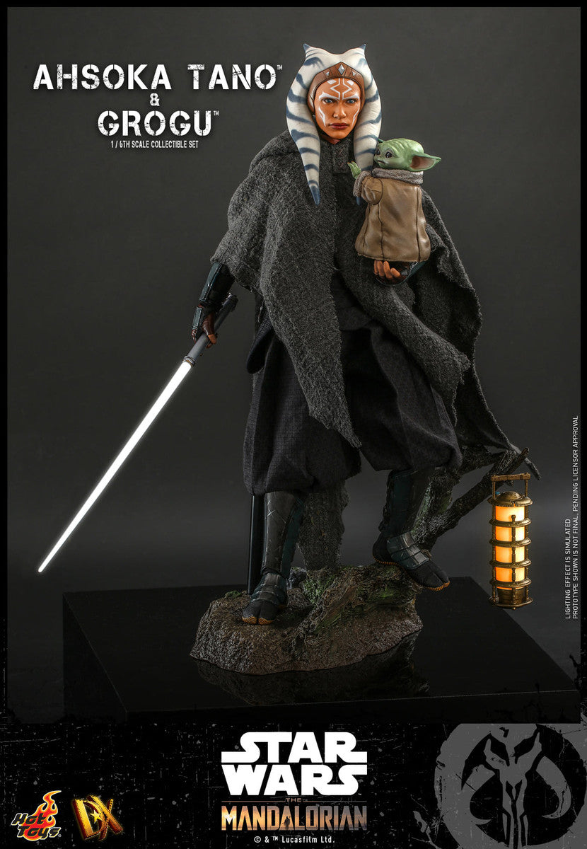 Pedido Figura Ahsoka Tano™ & Grogu™ - Star Wars™ The Mandalorian™ marca Hot Toys DX21 escala 1/6