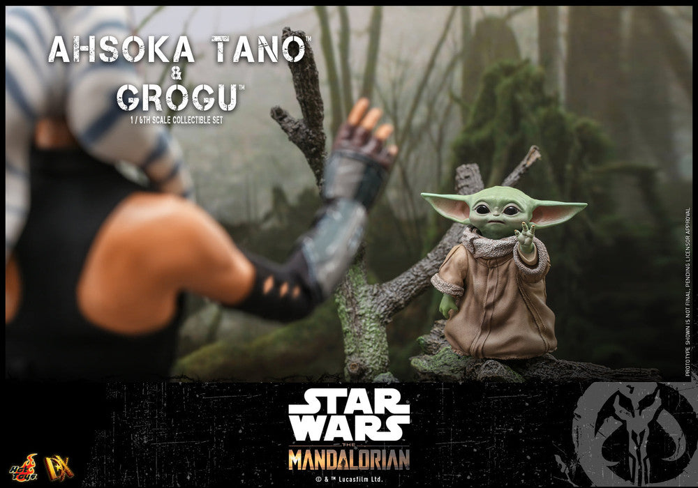 Pedido Figura Ahsoka Tano™ & Grogu™ - Star Wars™ The Mandalorian™ marca Hot Toys DX21 escala 1/6