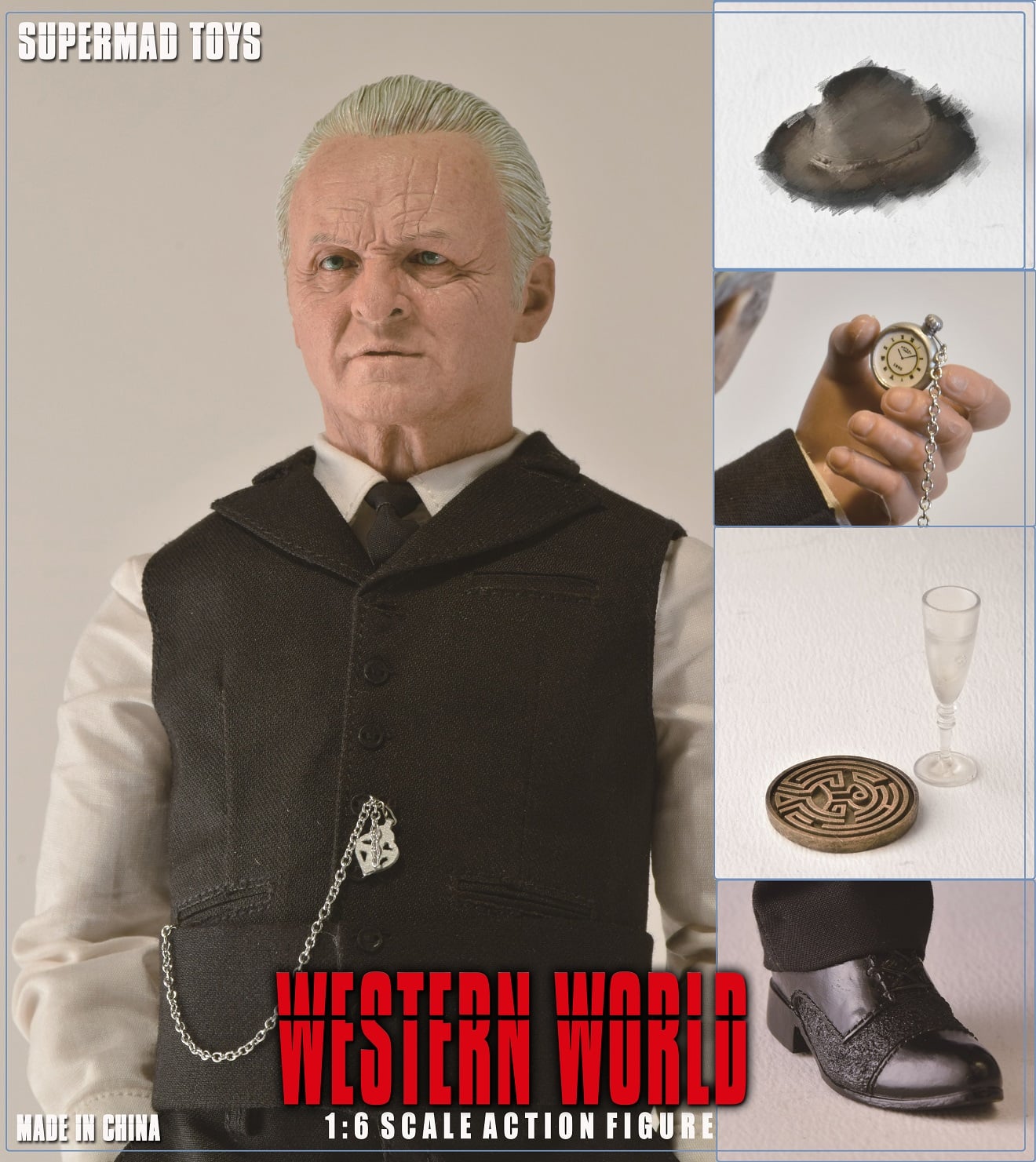 Pedido Figura CEO of Western World marca Supermad Toys escala 1/6