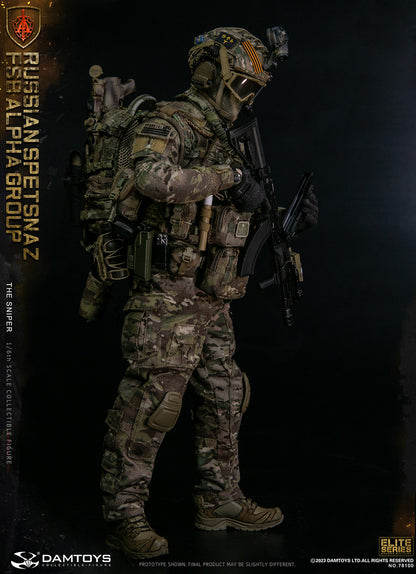 Preventa Figura The Sniper - Russian Spetsnaz FSB Alpha Group marca Damtoys 78100 escala 1/6