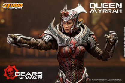 Preventa Figura Queen Myrrah - Gears of War  marca Storm Collectibles escala pequeña 1/12