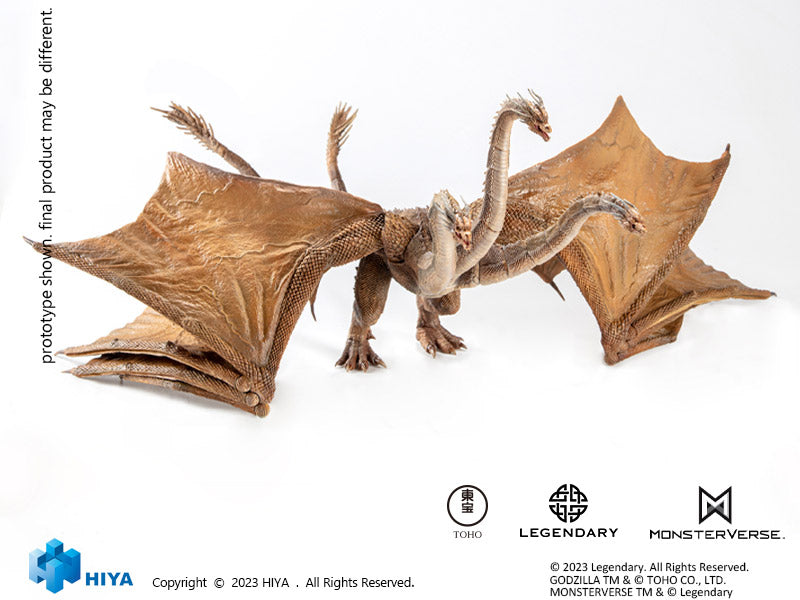 Pedido Figura King Ghidorah (Previews Exclusive) - Godzilla: King of the Monsters - Exquisite Basic marca HIYA EBG0072 (35 cm)