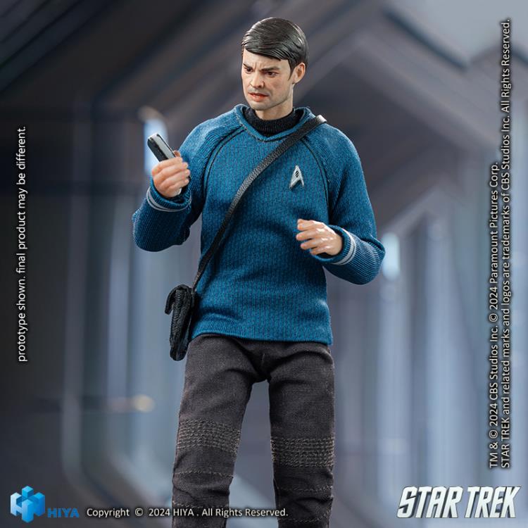 Preventa Figura Dr. Leonard "Bones" McCoy (Exclusiva PX Previews) - Star Trek (2009) - Exquisite Super Series marca HIYA ESS026 escala pequeña 1/12