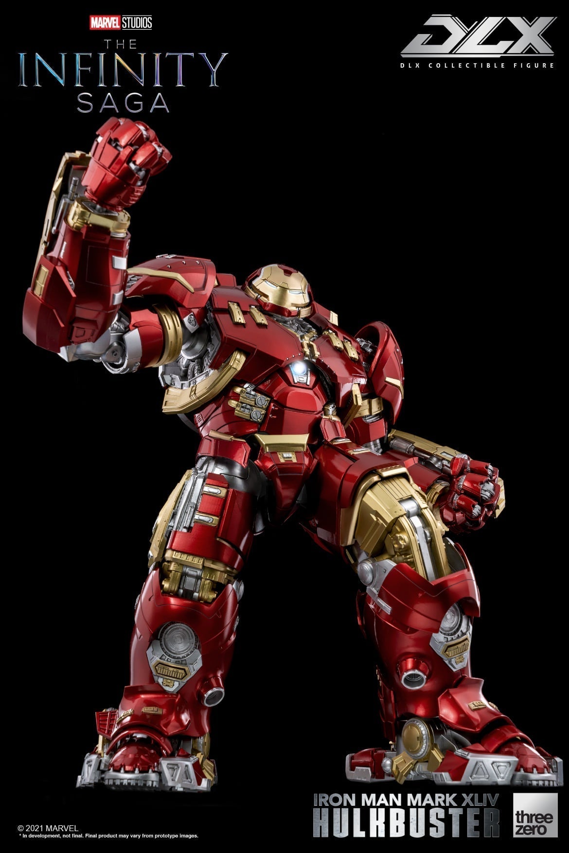 Preventa Figura DLX Iron Man Mark 44 Hulkbuster - Marvel Studios: The Infinity Saga marca Threezero 3Z0248 escala pequeña 1/12 (relanzamiento)