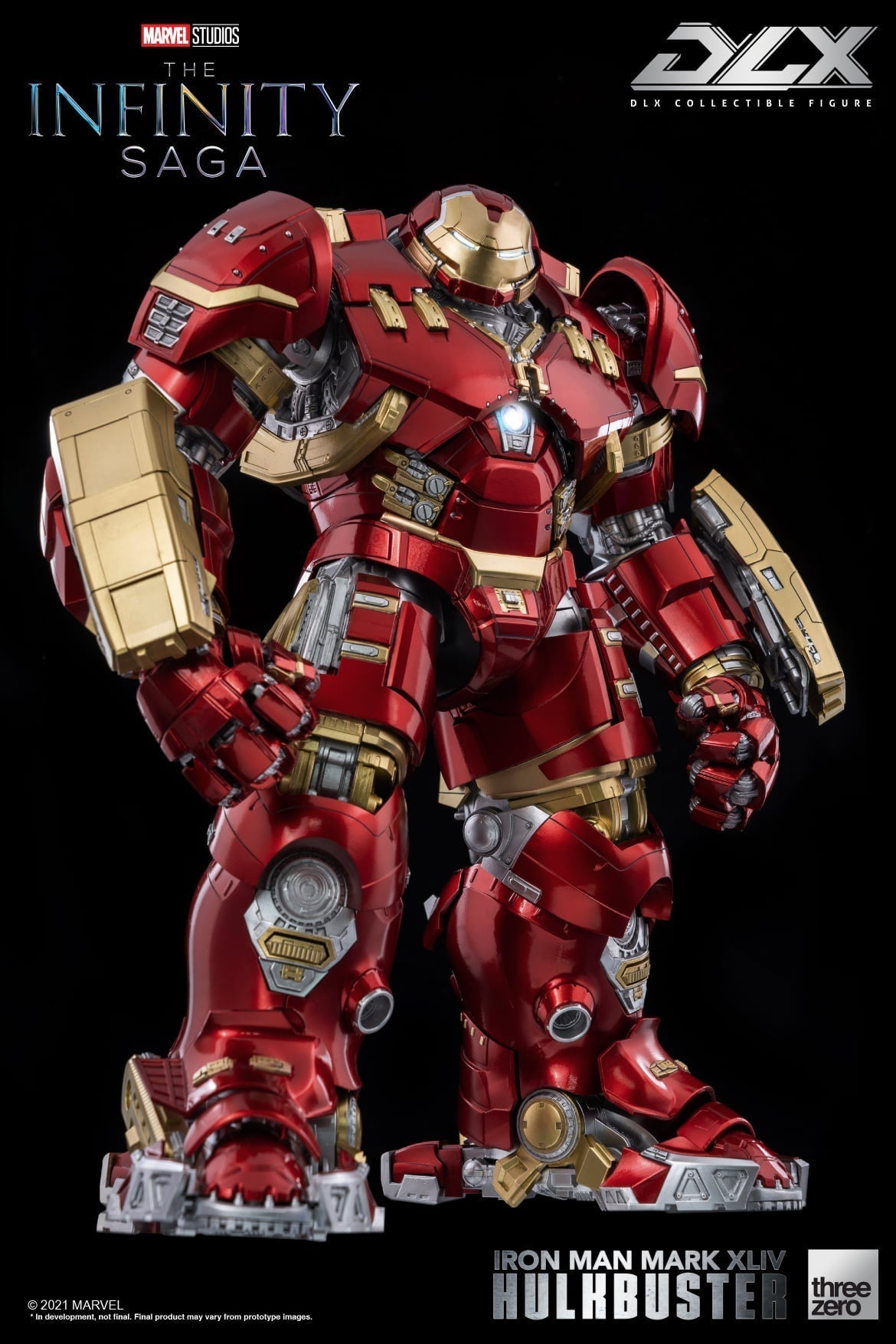 Preventa Figura DLX Iron Man Mark 44 Hulkbuster - Marvel Studios: The Infinity Saga marca Threezero 3Z0248 escala pequeña 1/12 (relanzamiento)