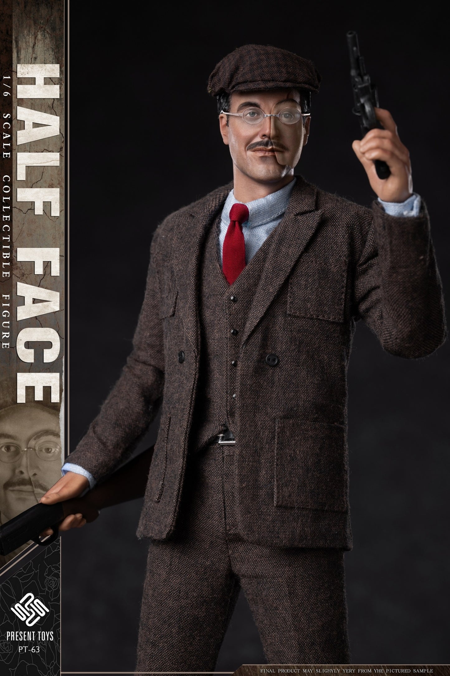 Preventa Figura Half Face marca Present Toys SP63 escala 1/6