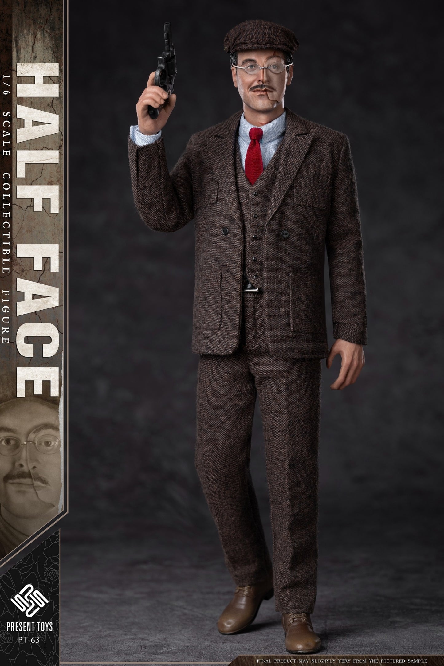 Preventa Figura Half Face marca Present Toys SP63 escala 1/6