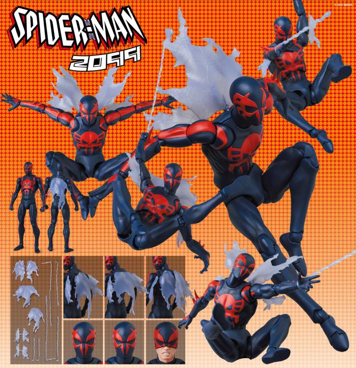 Preventa Figura Spider-Man 2099 (Comic Version) - Marvel Comics - MAFEX marca Medicom Toy No.239 escala pequeña 1/12