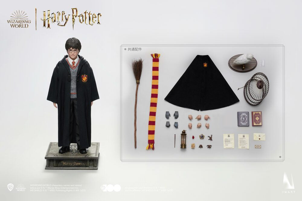 Preventa Figura Harry Potter - Hogwarts School Uniform (Standard Edition) (Cabello Esculpido) marca INART AG006S1 escala 1/6