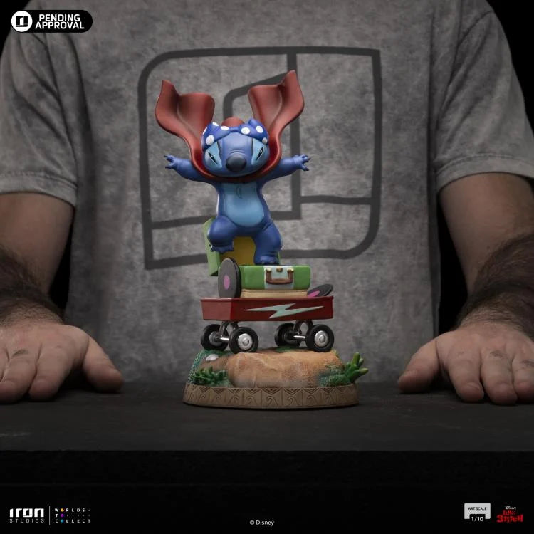 Preventa Estatua Stitch (Laundry) - Lilo & Stitch - Limited Edition marca Iron Studios escala de arte 1/10