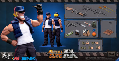 Pedido Figura Clark Still - SNK METAL SLUG XX marca Tunshi Studio TS-009 escala pequeña 1/12