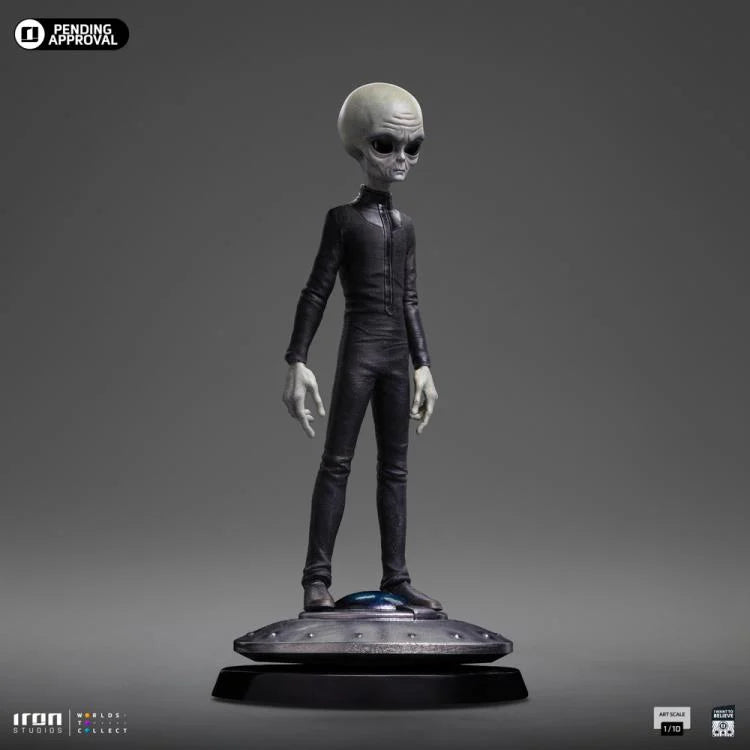 Preventa Estatua Alien (Grey) (Limited Edition) - I Want to Believe - marca Iron Studios escala de arte 1/10