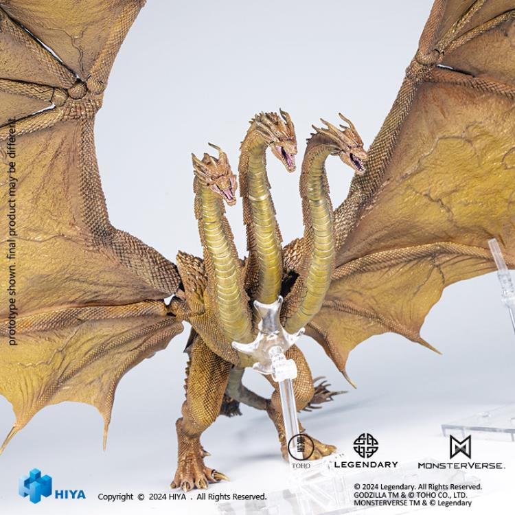 Preventa Figura King Ghidorah (Gravity Beam Version) (Previews Exclusive) - Godzilla: King of the Monsters - Exquisite Basic marca HIYA EBG0077 (35 cm)