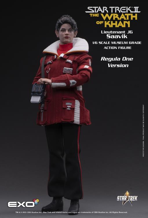 Preventa Figura Lieutenant Saavik (Regula One version) - Star Trek: The Wrath of Khan marca EXO-6 EXO-01-047E escala 1/6