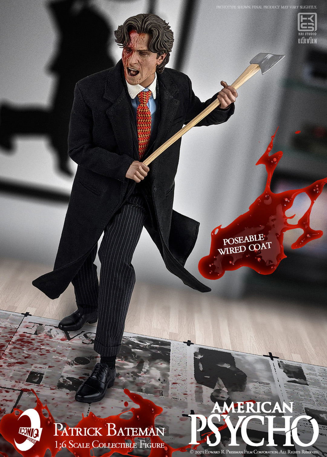 Pedido Figura Patrick Bateman - American Psycho marca Iconiq Studio IQSS-01 escala 1/6