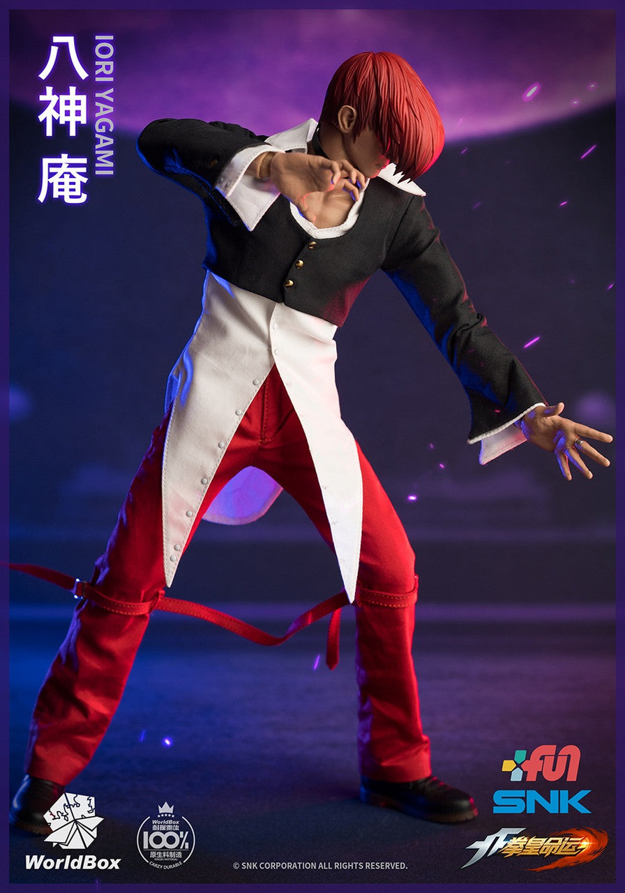 Pedido Figura Iori Yagami (DX version) - SNK The King of Fighters marca Worldbox KF100 escala 1/6