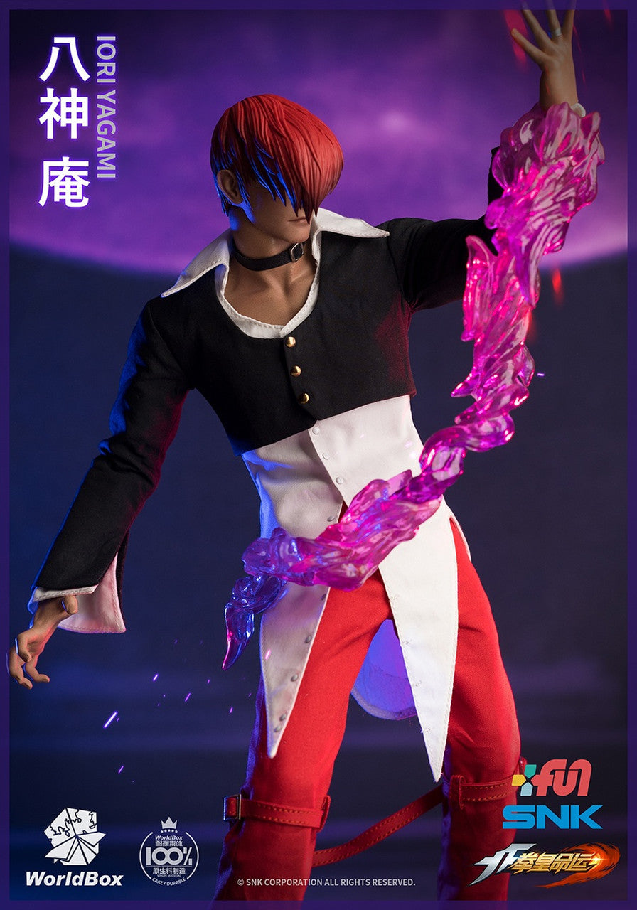 Pedido Figura Iori Yagami (DX version) - SNK The King of Fighters marca Worldbox KF100 escala 1/6