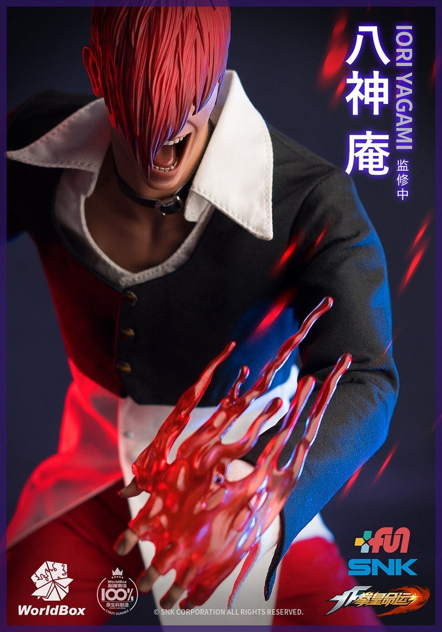 Pedido Figura Iori Yagami (DX version) - SNK The King of Fighters marca Worldbox KF100 escala 1/6