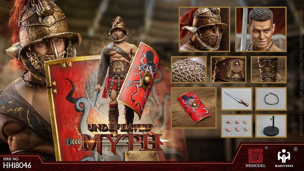 Pedido Figura Undefeated Myth - Empire Legion marca Haoyutoys HH18046 escala 1/6 (BACK ORDER)