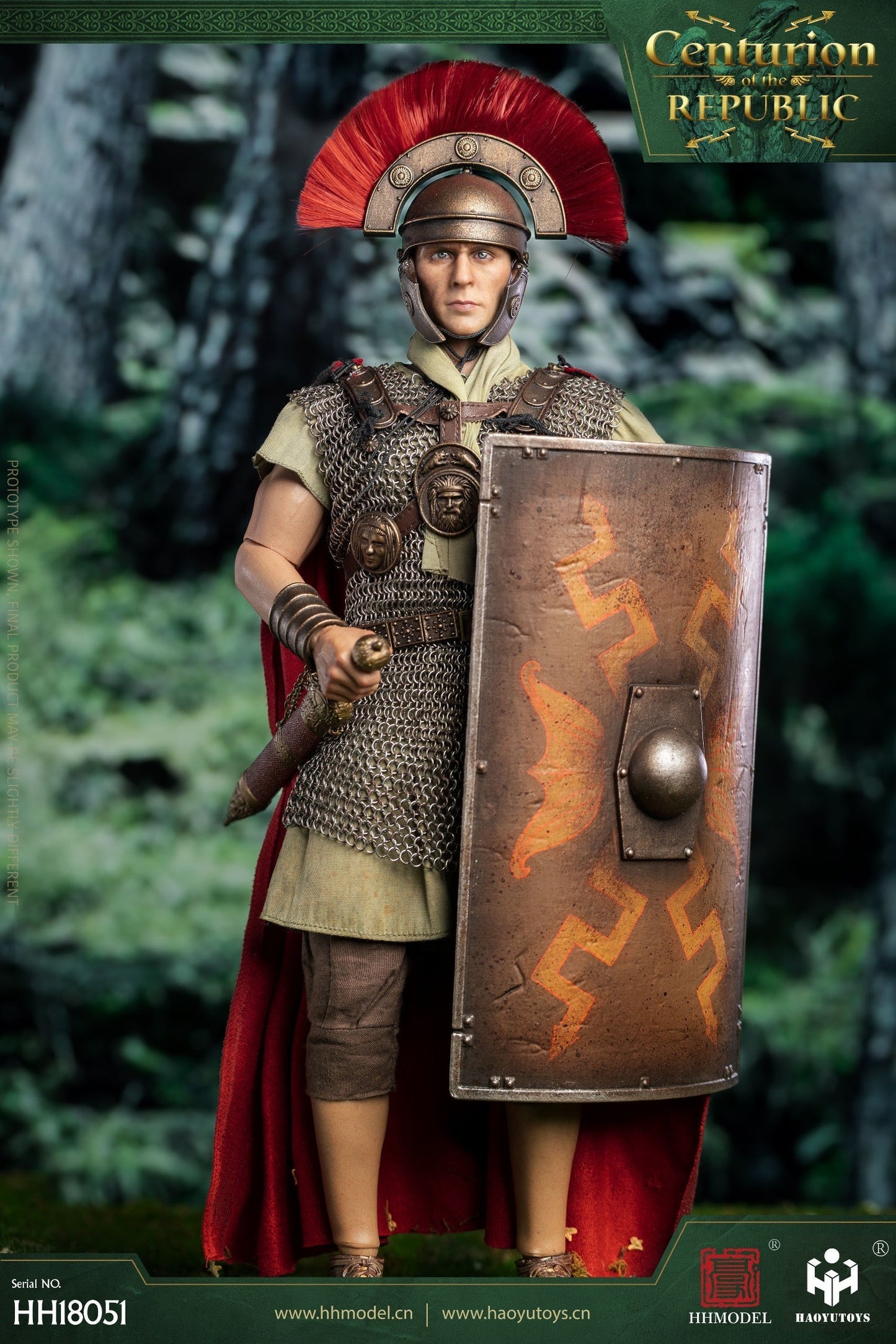 Pedido Figura Centurion of the Republic marca HaoyuToys HH18051 escala 1/6 (BACK ORDER)