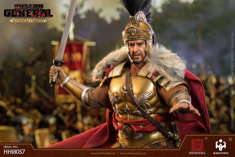 Pedido Figura Roman General (Gold Armor) marca HaoyuToys HH18057 escala 1/6